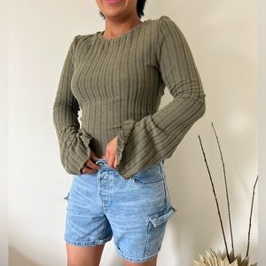 Bell Sleeve Blouse